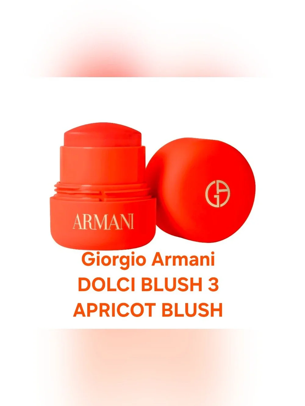 Giorgio Armani DOLCI BLUSH 3 APRICOT BLUSH. BNIB